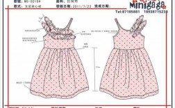 童装连衣裙童装设计图案（童装连衣裙效果图）