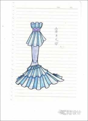 海洋风格童装设计手绘（海洋风格服装设计）-图2