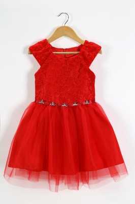 童装店年款红裙挂版样子（童装裙子制版图）-图2