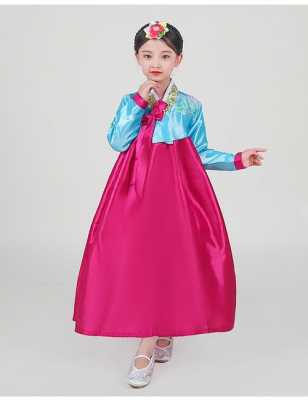 朝鲜服饰童装图片女（朝鲜服装图片欣赏）